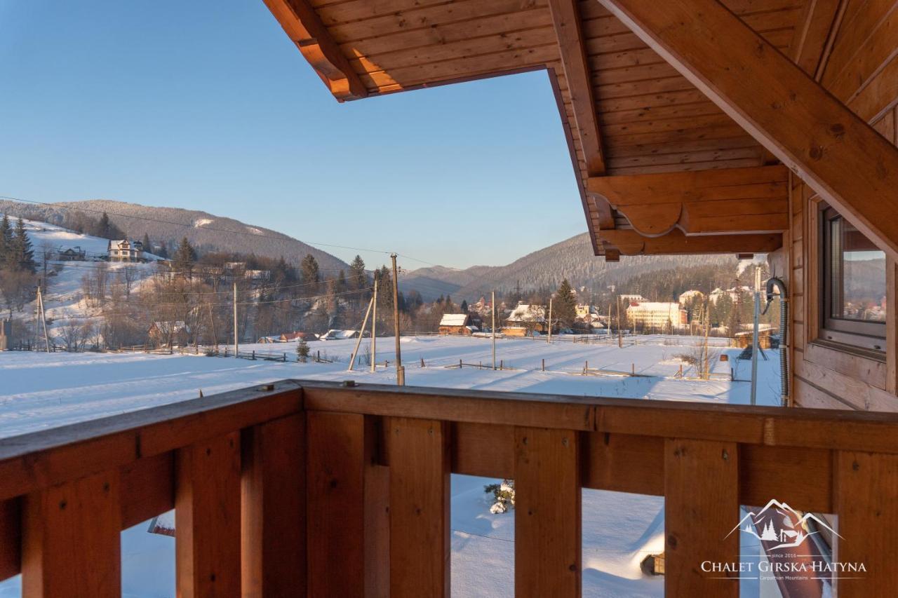 Apartments Chalet Girska Hatyna Vorokhta Exterior photo