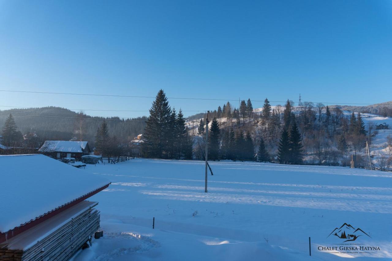 Apartments Chalet Girska Hatyna Vorokhta Exterior photo
