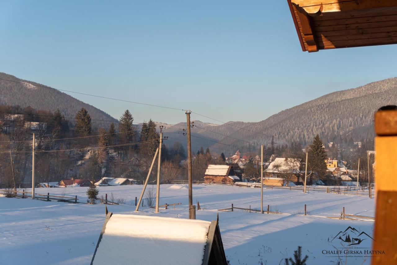 Apartments Chalet Girska Hatyna Vorokhta Exterior photo