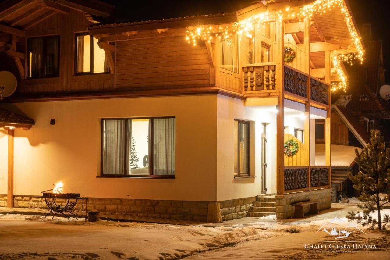Apartments Chalet Girska Hatyna Vorokhta Exterior photo