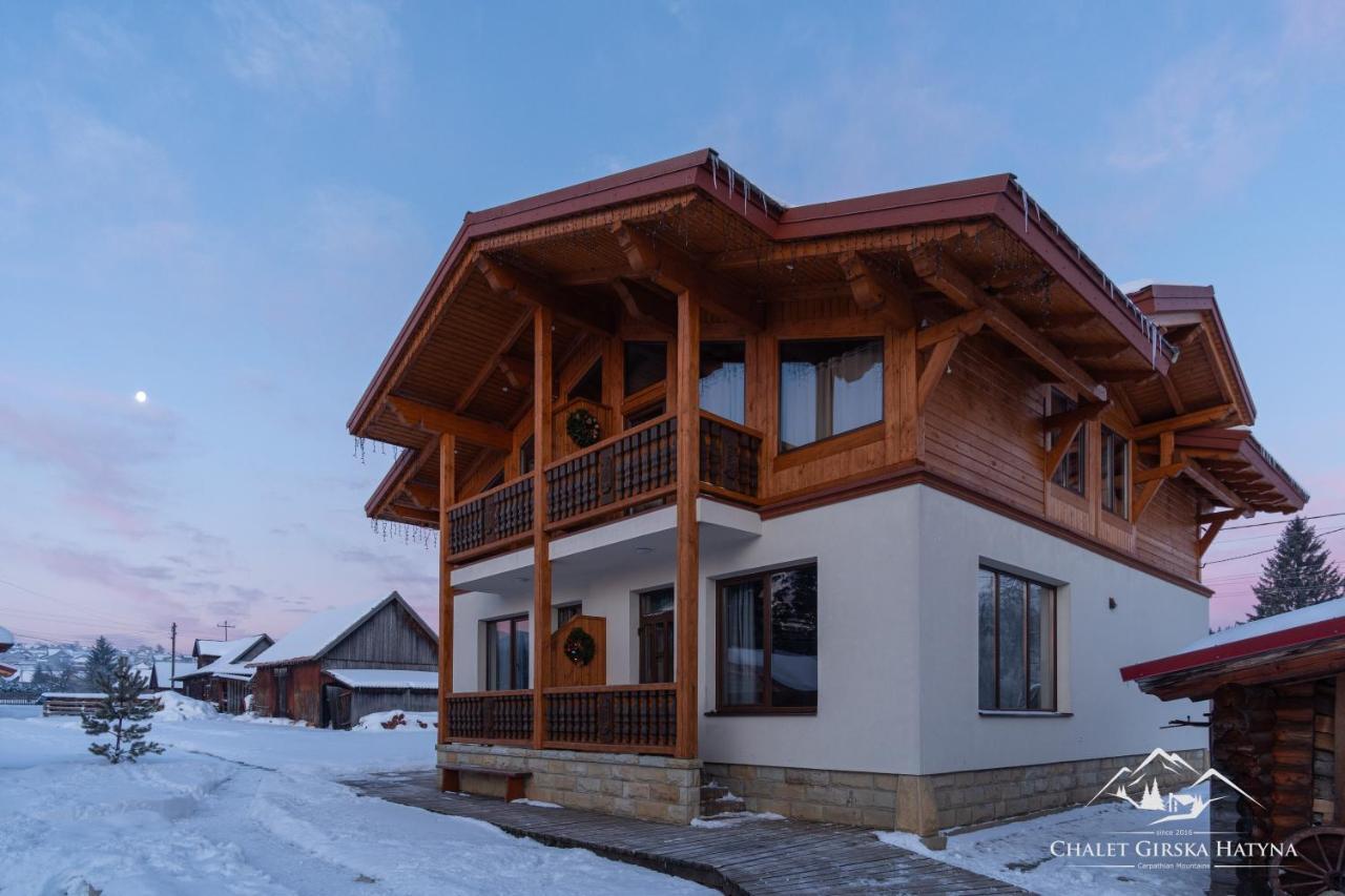 Apartments Chalet Girska Hatyna Vorokhta Exterior photo